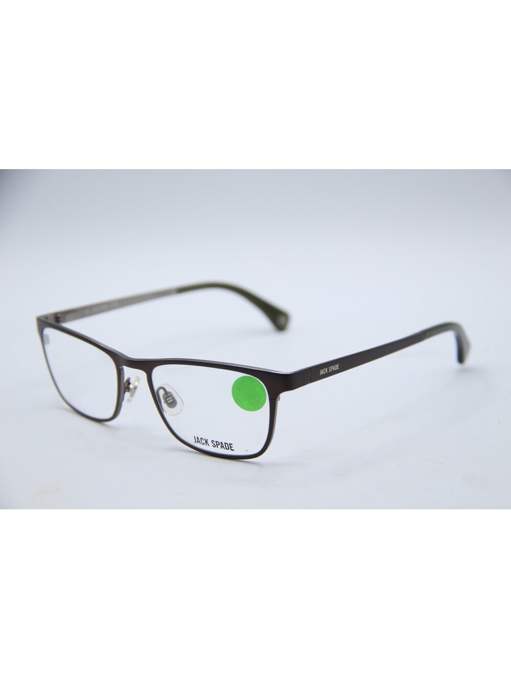 Jack Spade Powell Erh Brown Green Authentic Eyeglasses 50-17